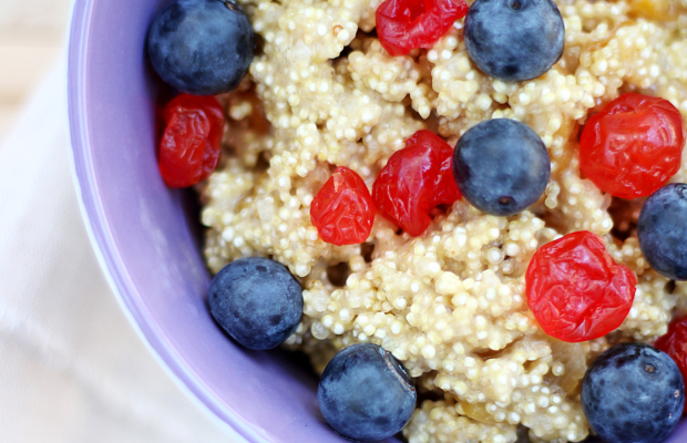 gachas de avena y quinoa